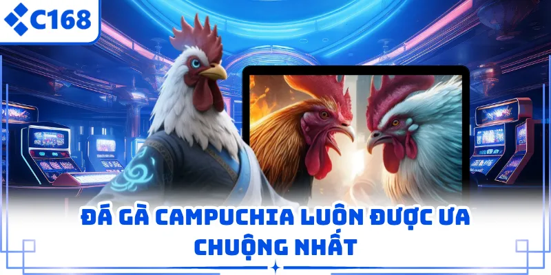 Đá gà Campuchia luôn được ưa chuộng nhất