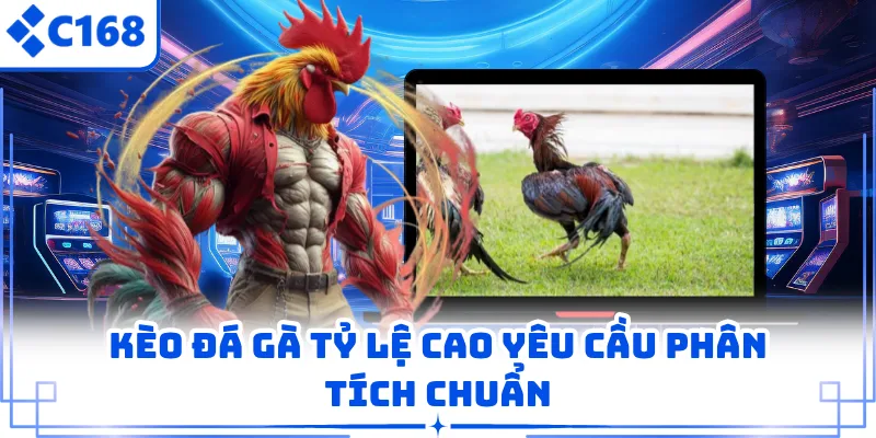 Kèo đá gà tỷ lệ cao yêu cầu phân tích chuẩn